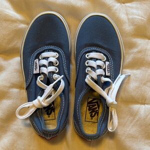 Vans Classic Navy Sneakers with White Accents